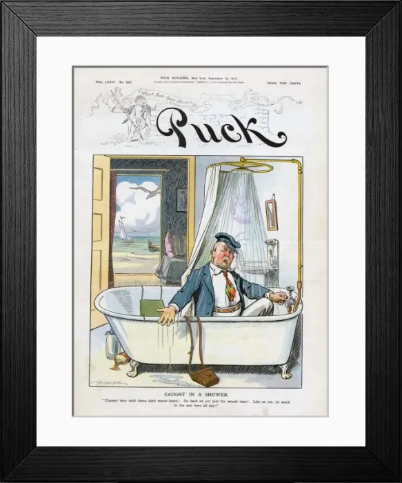 Framed Print : Caught in a shower Framed Print : Caught in a shower