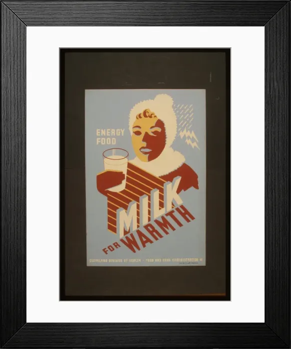 Framed Print : Milk - for warmth Energy food Framed Print : Milk - for warmth Energy food