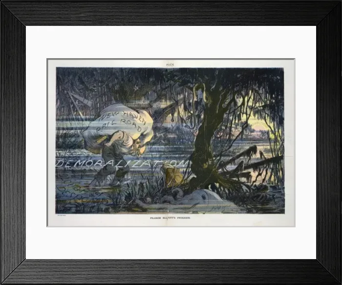 Framed Print : Pilgrim Elliotts progress Framed Print : Pilgrim Elliotts progress