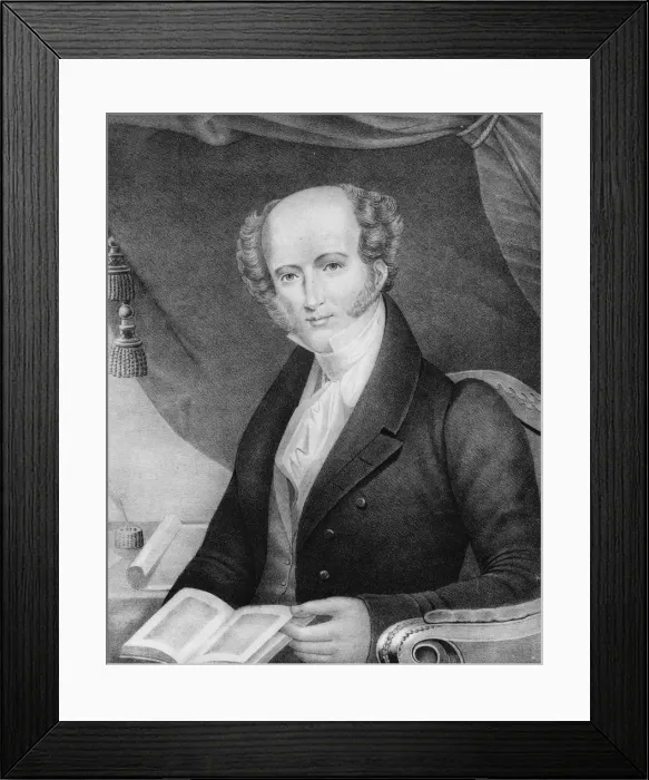Framed Print : Martin Van Buren. Eighth president of the United States Framed Print : Martin Van Buren. Eighth president of the United States