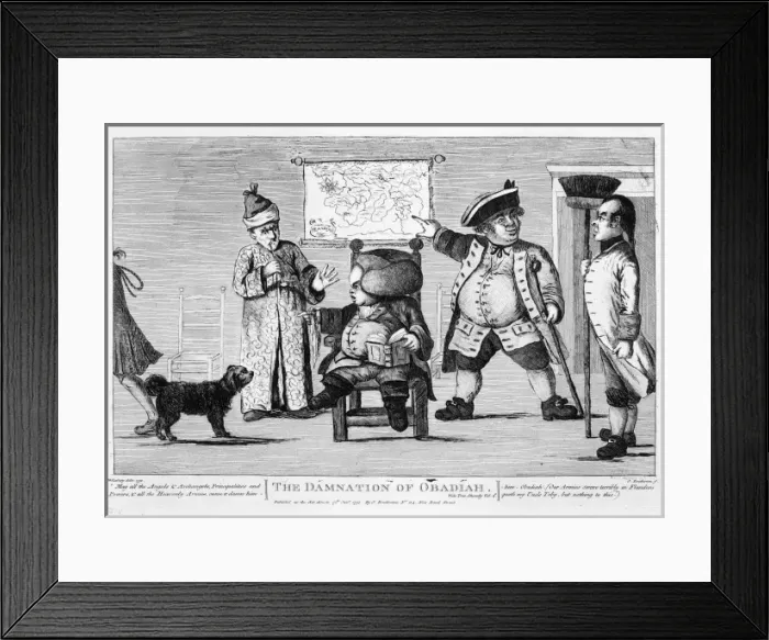 Framed Print : The damnation of Obadiah Framed Print : The damnation of Obadiah