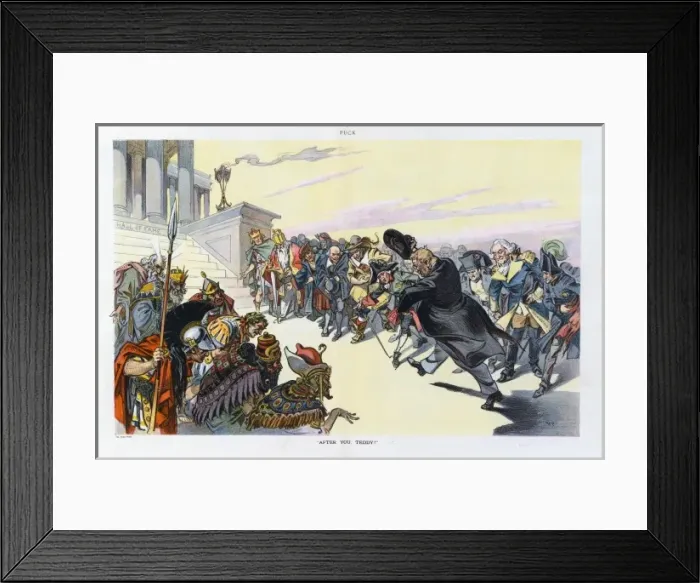 Framed Print : After you, Teddy Framed Print : After you, Teddy