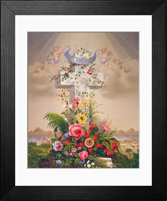 Framed Print : Faith, Hope and Charity Framed Print : Faith, Hope and Charity