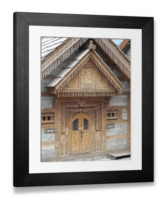 Framed Print : India, Himachal Pradesh, Manali, Naggar Framed Print : India, Himachal Pradesh, Manali, Naggar