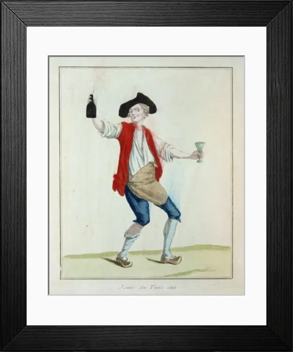 Framed Print : J suis du Tiers-etat Framed Print : J suis du Tiers-etat