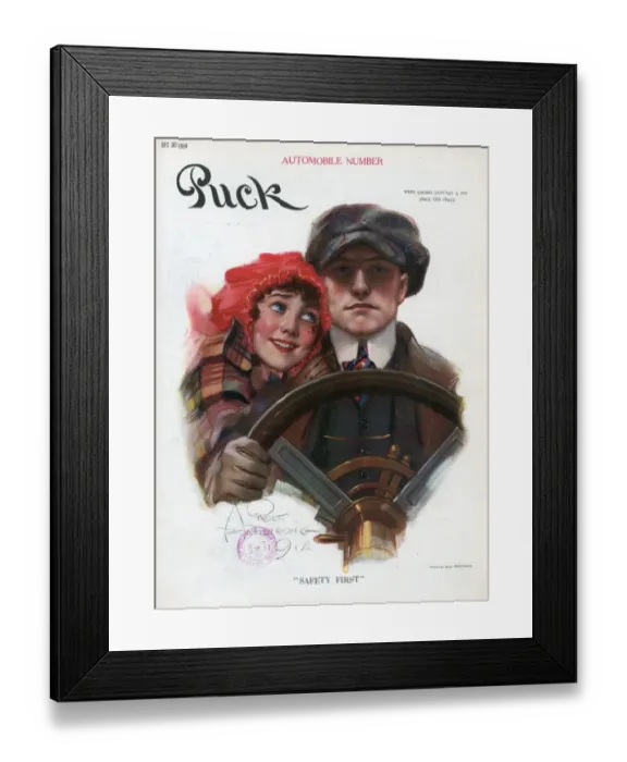 Framed Print : Safety first Framed Print : Safety first