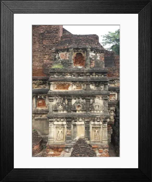 Framed Print : India, Bihar, Nalanda Framed Print : India, Bihar, Nalanda