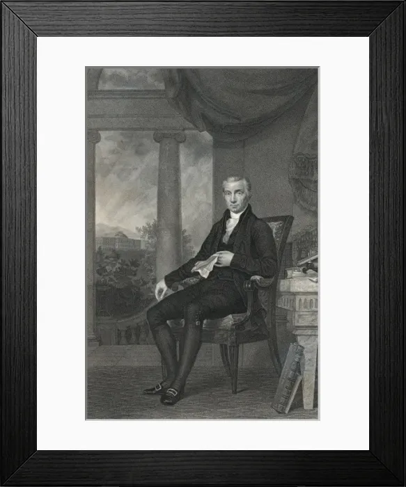 Framed Print : James Monroe, L. L. D. President of the United States Framed Print : James Monroe, L. L. D. President of the United States
