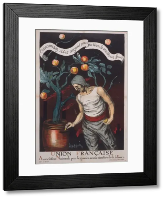 Framed Print : Union Francaise Association Nationale pour l expansion moral Framed Print : Union Francaise Association Nationale pour l expansion moral
