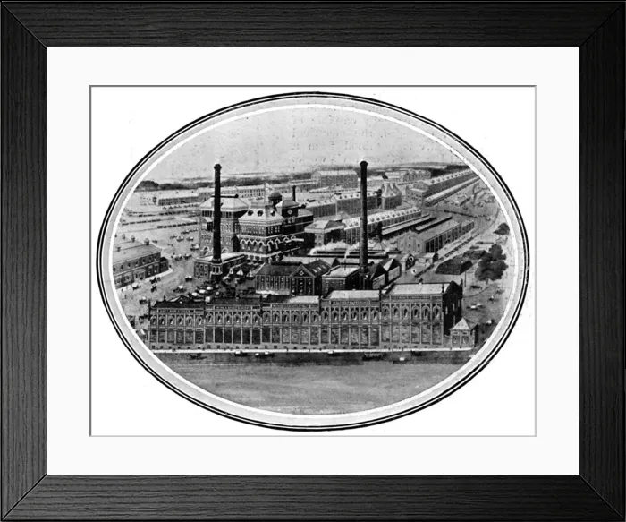Framed Print : Mitchells and Butlers Brewery Framed Print : Mitchells and Butlers Brewery