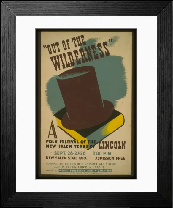 Framed Print : Out of the wilderness A folk festival of the New Salem years Framed Print : Out of the wilderness A folk festival of the New Salem years