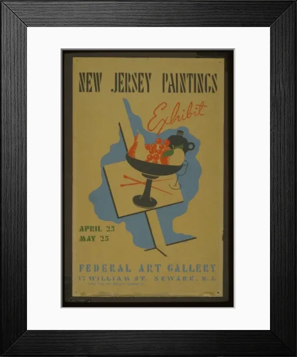 Framed Print : New Jersey paintings exhibit Framed Print : New Jersey paintings exhibit