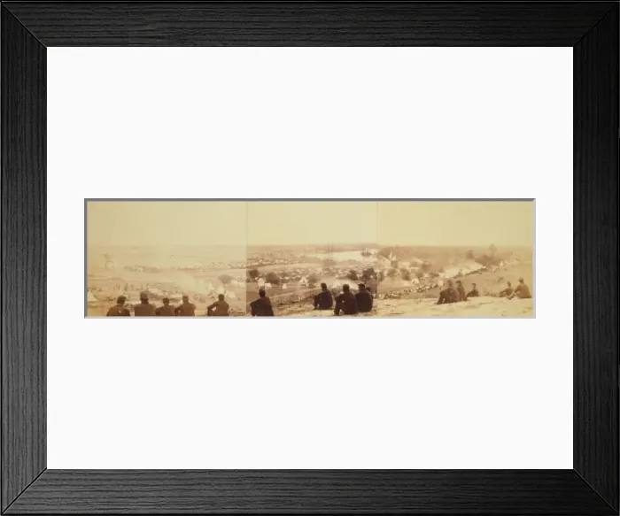 Framed Print : Panoramic views of encampment of Army of Potomac at Cumberla Framed Print : Panoramic views of encampment of Army of Potomac at Cumberla