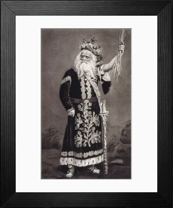 Framed Print : Edwin Forrest as King Lear - Act IV - Scene VI Framed Print : Edwin Forrest as King Lear - Act IV - Scene VI