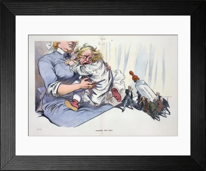 Framed Print : Weaning the baby Framed Print : Weaning the baby