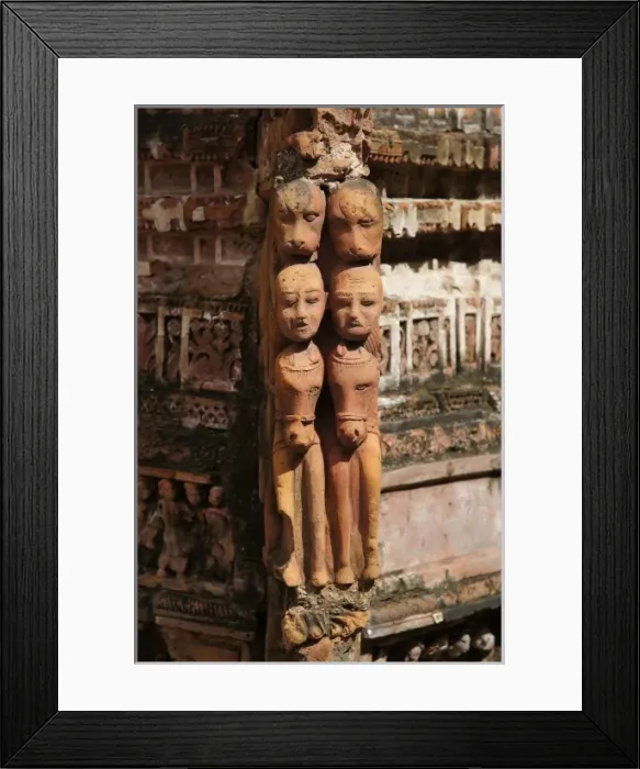 Framed Print : India - West Bengal - Hooghly river - Kalna Framed Print : India - West Bengal - Hooghly river - Kalna