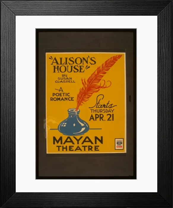 Framed Print : Alisons house by Susan Glaspell A poetic romance Alisons h Framed Print : Alisons house by Susan Glaspell A poetic romance Alisons h