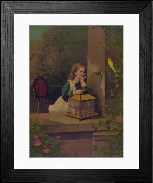 Framed Print : The returned fugitive Framed Print : The returned fugitive