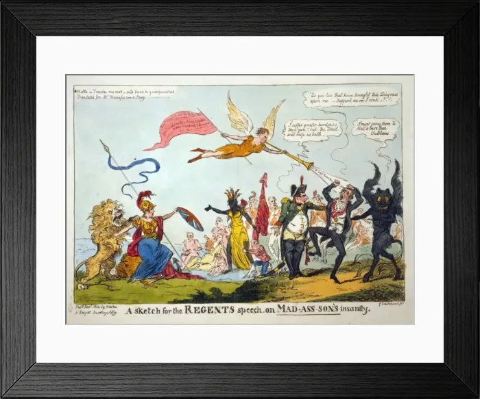 Framed Print : A sketch for the regents speech on Mad-ass-sons insanity Framed Print : A sketch for the regents speech on Mad-ass-sons insanity