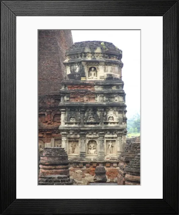 Framed Print : India, Bihar, Nalanda Framed Print : India, Bihar, Nalanda
