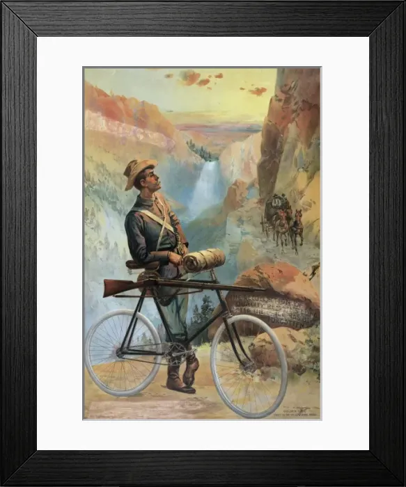 Framed Print : Golden Gate, sunset in the Yellowstone Park Framed Print : Golden Gate, sunset in the Yellowstone Park