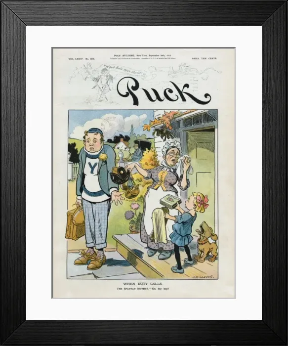 Framed Print : When duty calls Framed Print : When duty calls