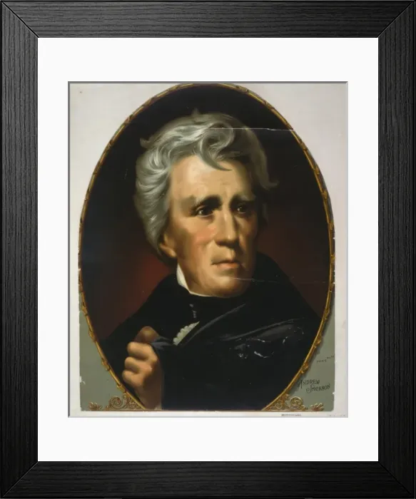 Framed Print : Andrew Jackson Framed Print : Andrew Jackson