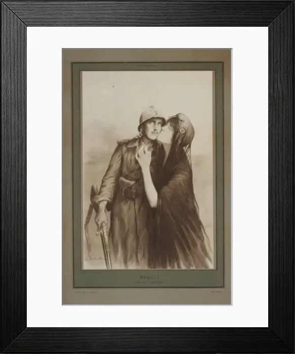 Framed Print : Merci Framed Print : Merci