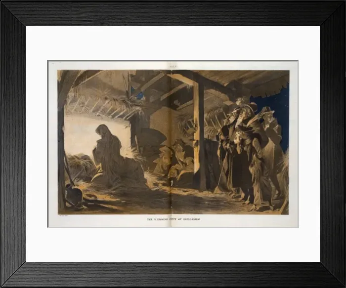 Framed Print : The slumming party at Bethlehem Framed Print : The slumming party at Bethlehem