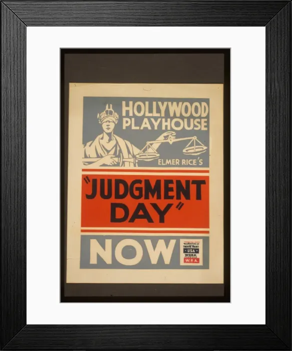Framed Print : Elmer Rices Judgment day Elmer Rices Judgment day Framed Print : Elmer Rices Judgment day Elmer Rices Judgment day