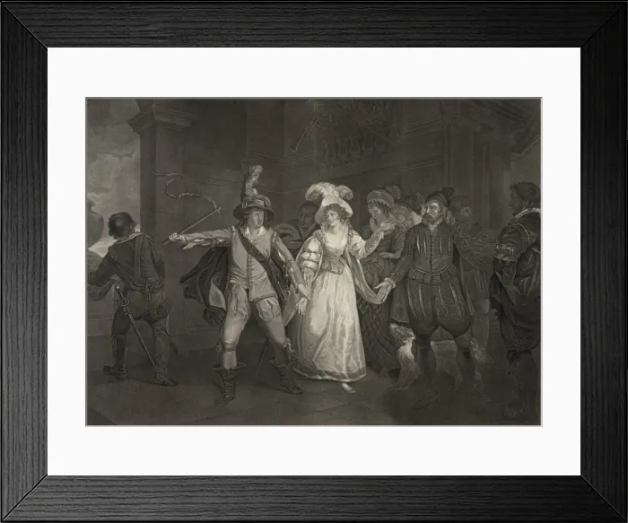 Framed Print : Shakspeare--Taming of the shrew, Act III, Scene II Framed Print : Shakspeare--Taming of the shrew, Act III, Scene II