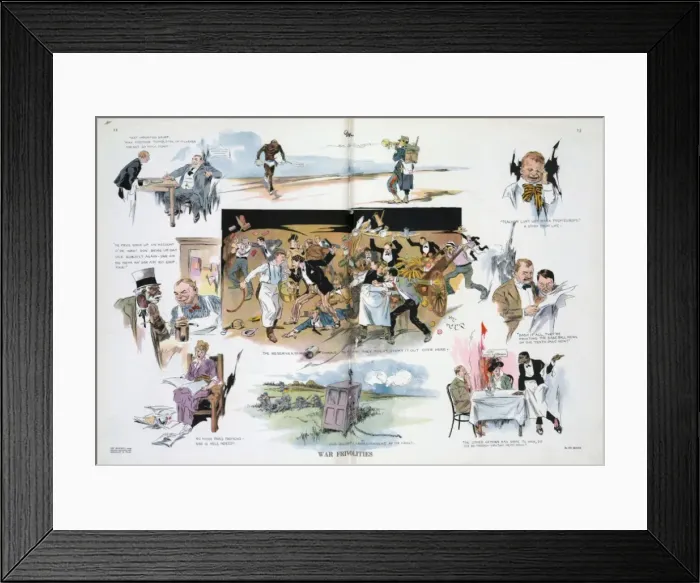 Framed Print : War frivolities Framed Print : War frivolities