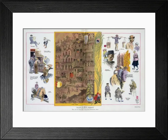 Framed Print : Made in Mott Street Framed Print : Made in Mott Street