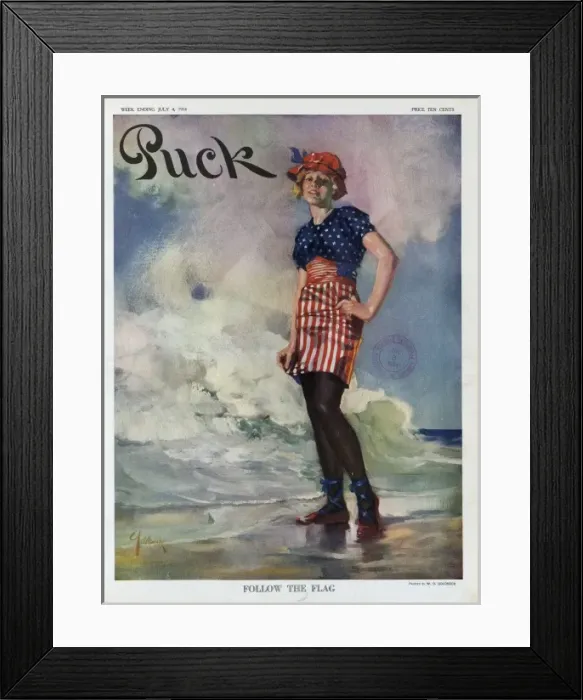 Framed Print : Follow the flag Framed Print : Follow the flag