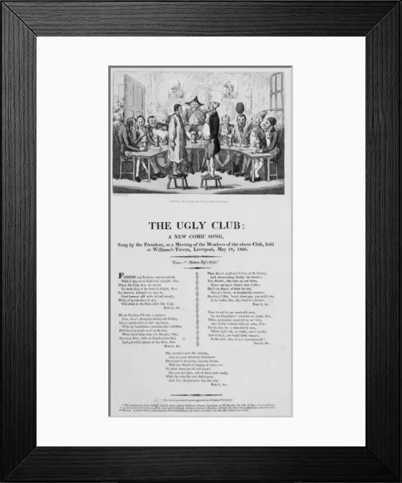 Framed Print : The ugly club Framed Print : The ugly club