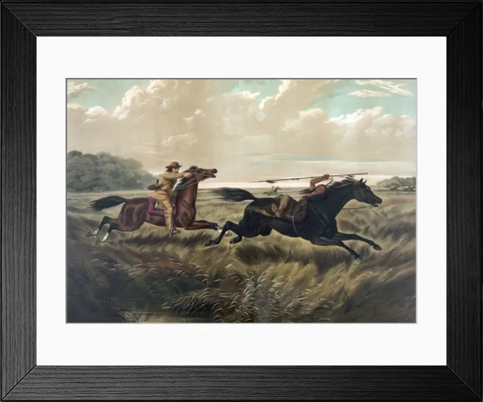 Framed Print : The pursuit Framed Print : The pursuit