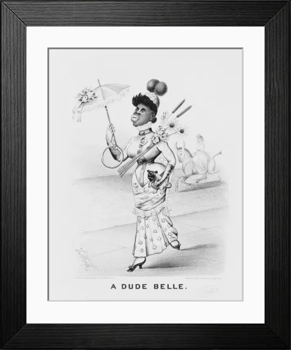 Framed Print : A Dude belle Framed Print : A Dude belle