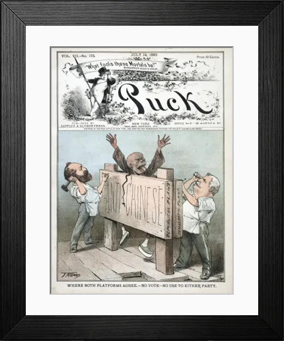 Framed Print : Where both platforms agree - no vote - no use to either part Framed Print : Where both platforms agree - no vote - no use to either part