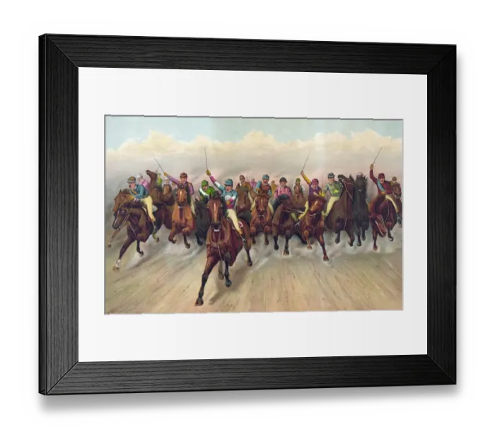 Framed Print : A great field in a grand rush Framed Print : A great field in a grand rush