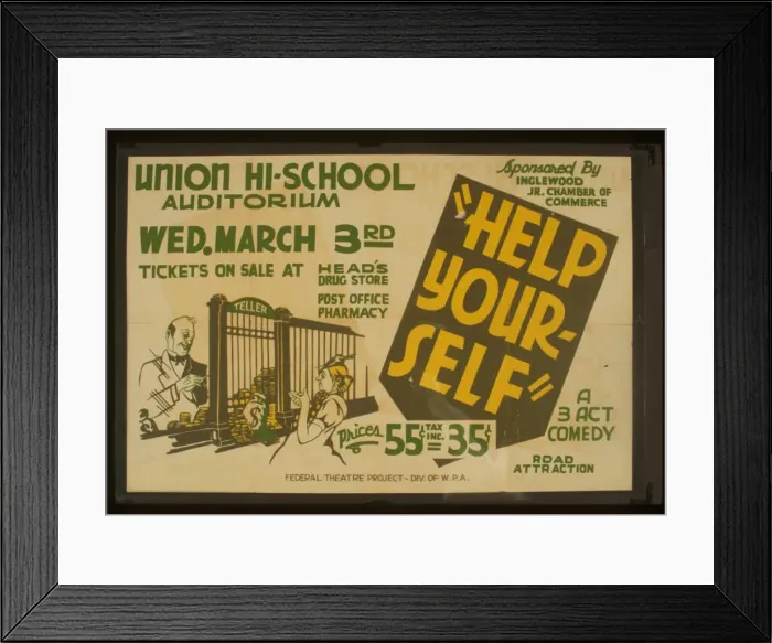 Framed Print : Help your-self A 3 act comedy Help your-self A 3 act comedy Framed Print : Help your-self A 3 act comedy Help your-self A 3 act comedy
