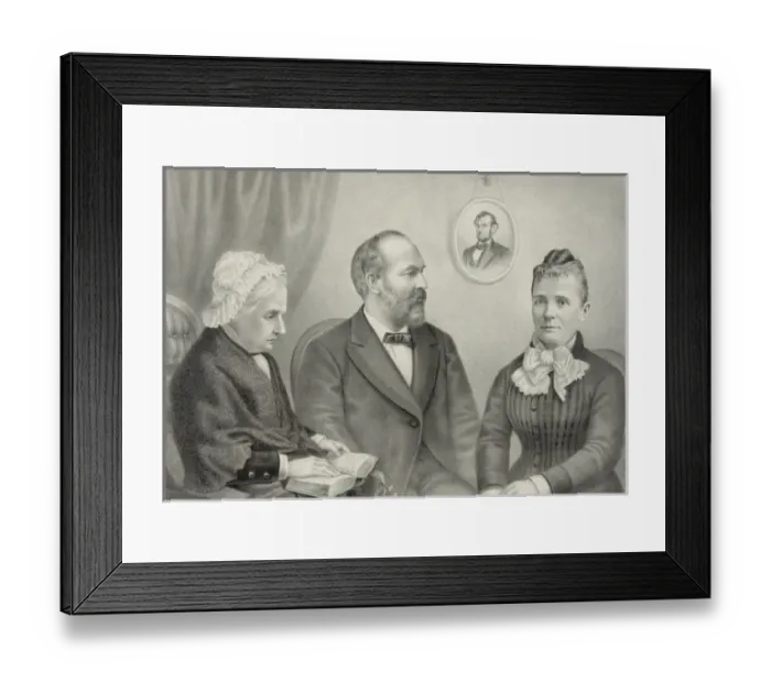 Framed Print : J. A. Garfield, President of U. S Framed Print : J. A. Garfield, President of U. S