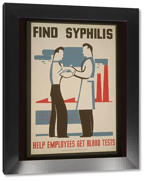 Find syphilis Help employees get blood tests