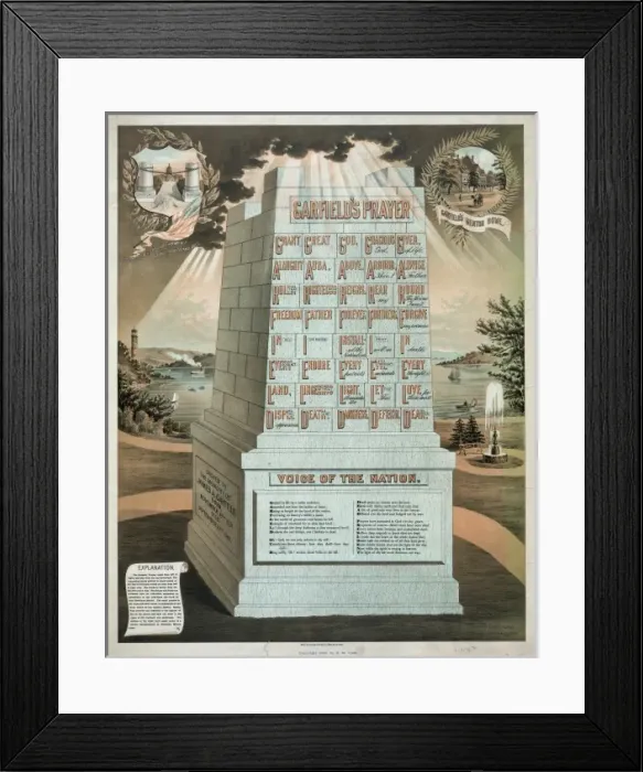 Framed Print : Garfields prayer Framed Print : Garfields prayer