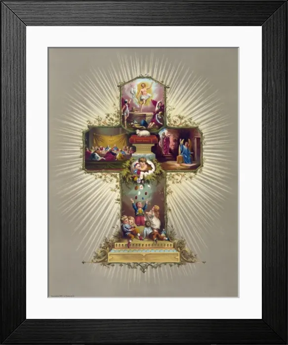 Framed Print : Easter cross Framed Print : Easter cross