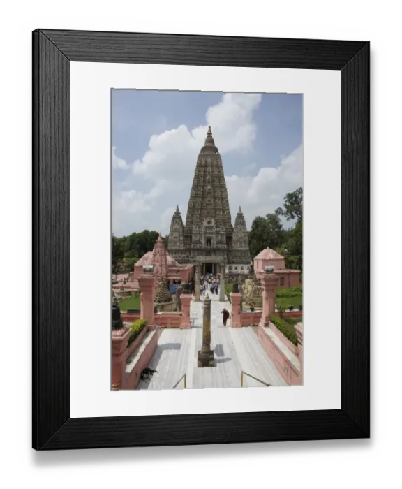 Framed Print : India, Bihar, Bodh Gaya Framed Print : India, Bihar, Bodh Gaya