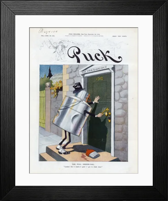 Framed Print : The full dinner-pail Framed Print : The full dinner-pail