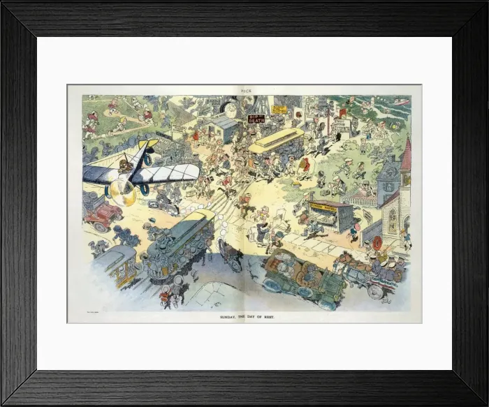Framed Print : Sunday, the day of rest Framed Print : Sunday, the day of rest