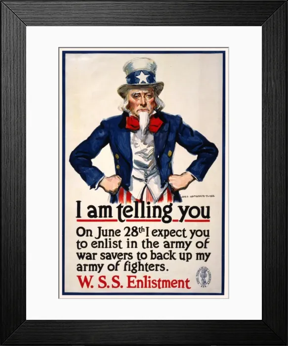 Framed Print : I am telling you - On June 28th I expect you to enlist in th Framed Print : I am telling you - On June 28th I expect you to enlist in th