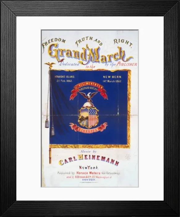 Framed Print : Freedom, truth and right, grand march Framed Print : Freedom, truth and right, grand march