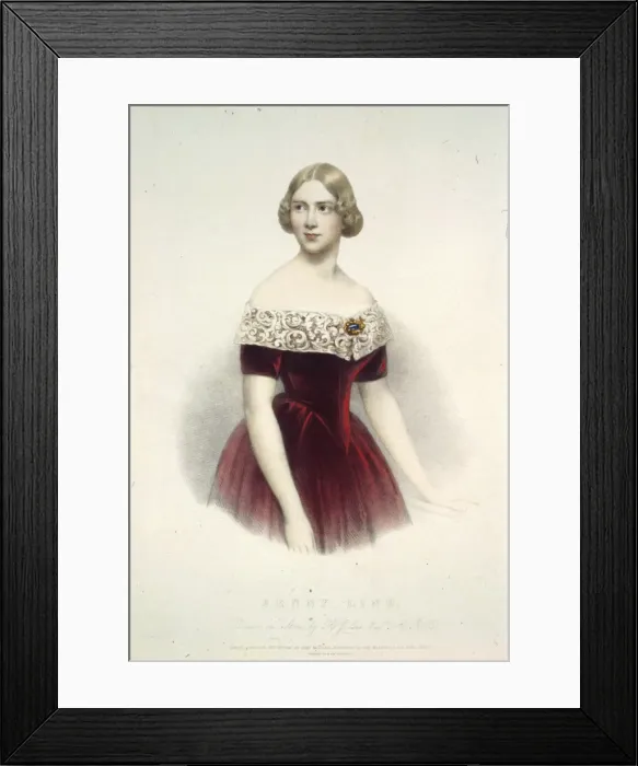 Framed Print : Jenny Lind Framed Print : Jenny Lind